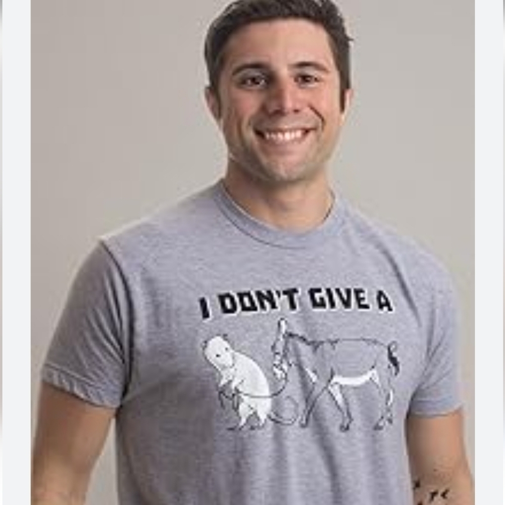 I Don't Give a Rats Azz T Shirt NEW! - Picture 2 of 3